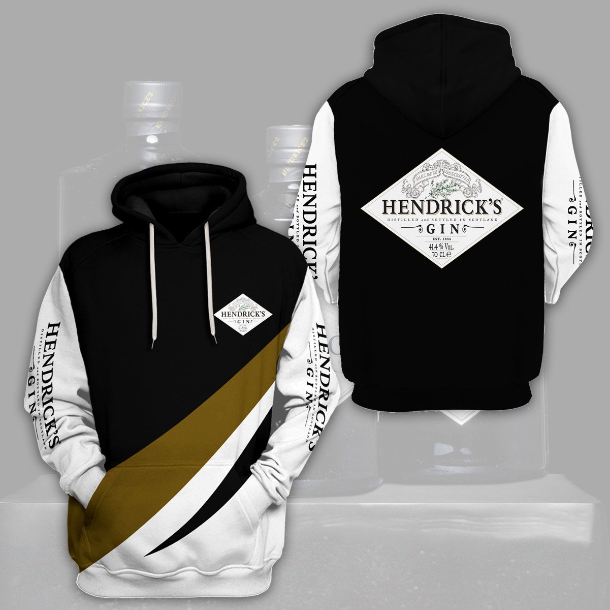 Hendrick’S Gin 3D Hoodie Hendrick’S Gin 3D Hoodie