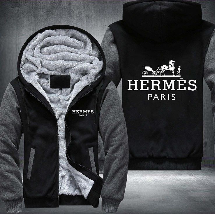 Hermes-Paris-Fleece-Hoodie-Jacket-1