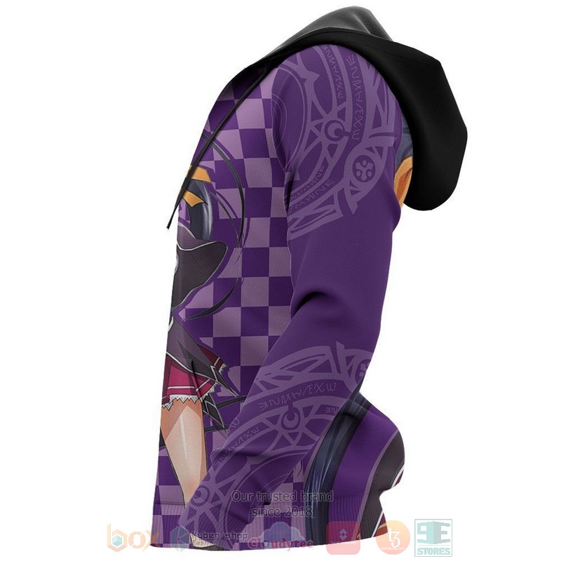 High School Dxd Akeno Himejima Anime 3D Hoodie High School Dxd Akeno Himejima Anime 3D Hoodie