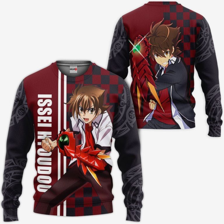 High-School-Dxd-Issei-Hyoudou-Anime-3D-Hoodie-Bomber-Jacket-2