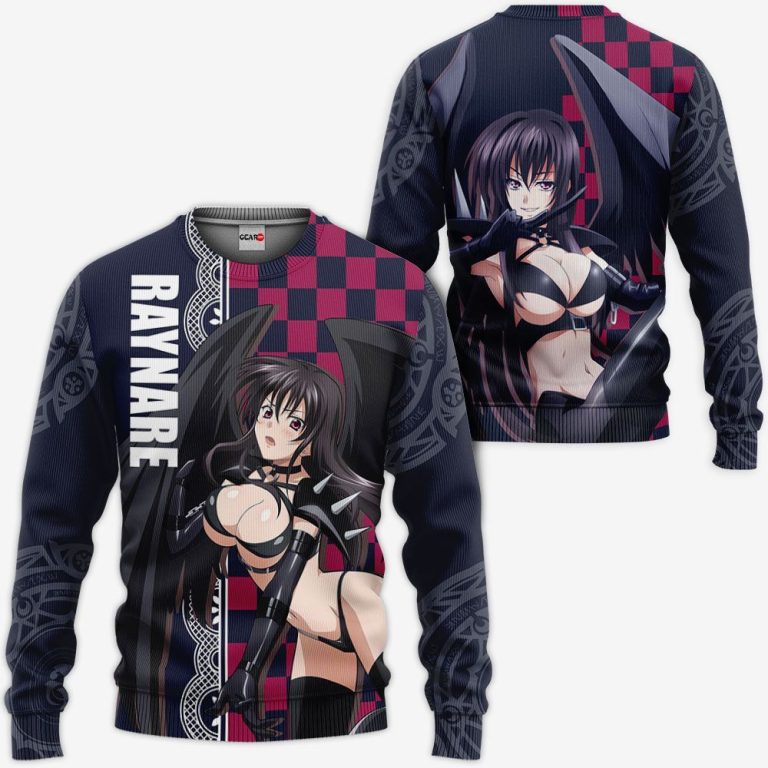 High-School-Dxd-Raynare-Custom-Anime-High-School-Dxd-3D-Hoodie-Bomber-Jacket-2