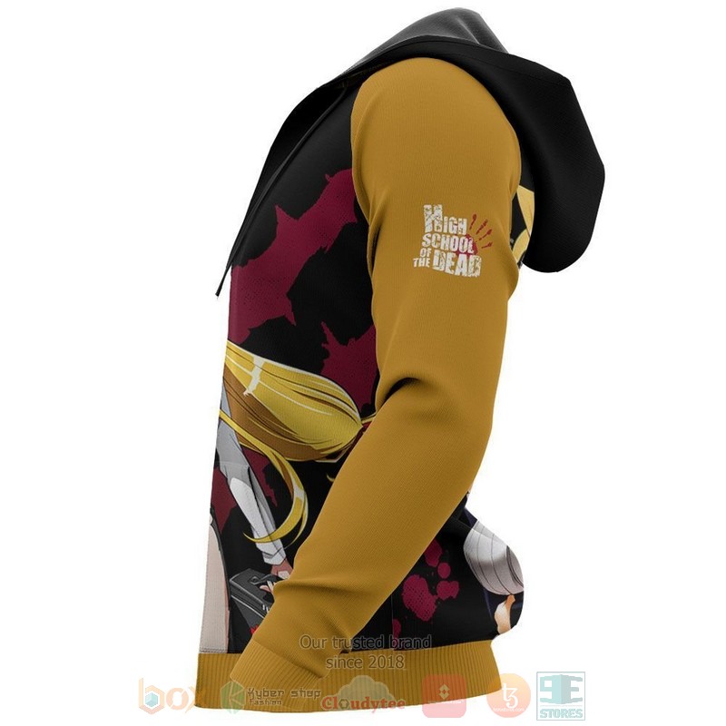 Highschool Of Dead Shizuka Marikawa Anime 3D Hoodie Highschool Of Dead Shizuka Marikawa Anime 3D Hoodie