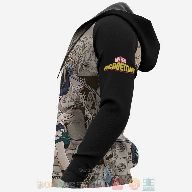 Himiko Toga Custom My Hero Academia Anime 3D Hoodie Himiko Toga Custom My Hero Academia Anime 3D Hoodie