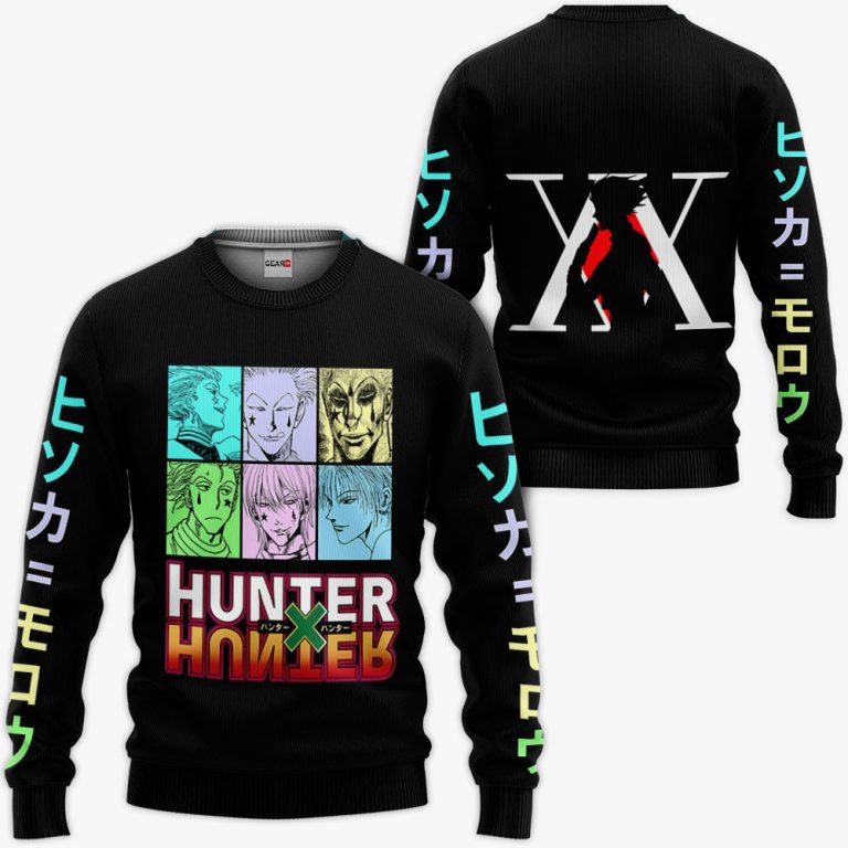 Hisoka-Custom-Hunter-X-Hunter-Anime-Black-3D-Hoodie-Bomber-Jacket-2