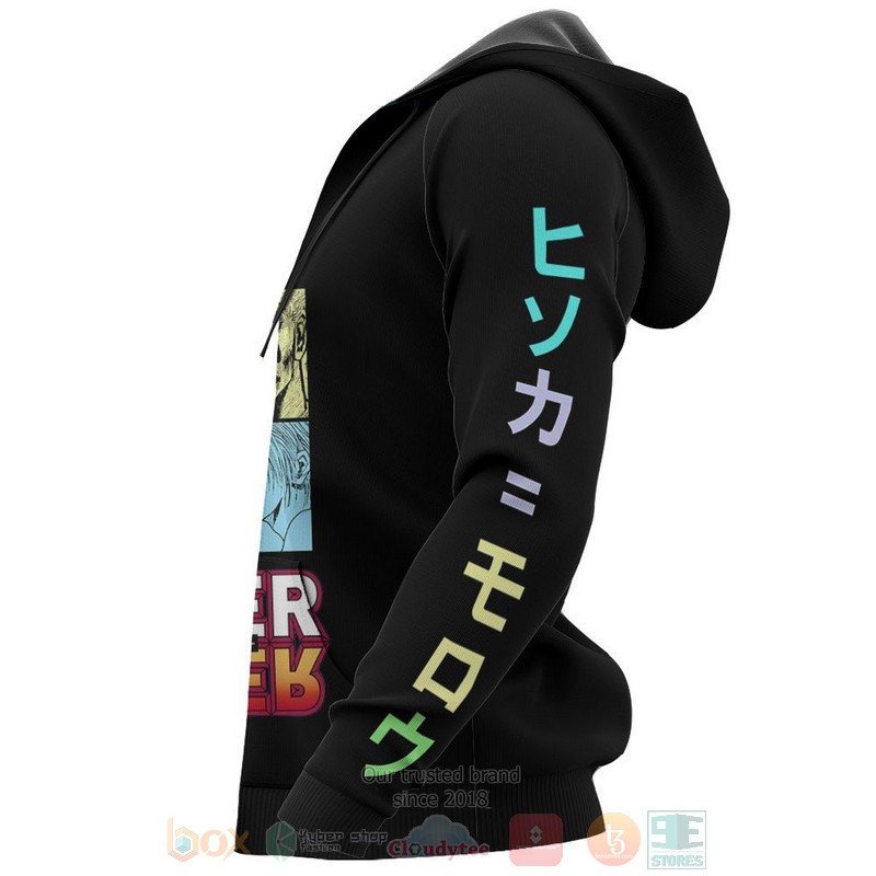 Hisoka Custom Hunter X Hunter Anime Black 3D Hoodie Hisoka Custom Hunter X Hunter Anime Black 3D Hoodie