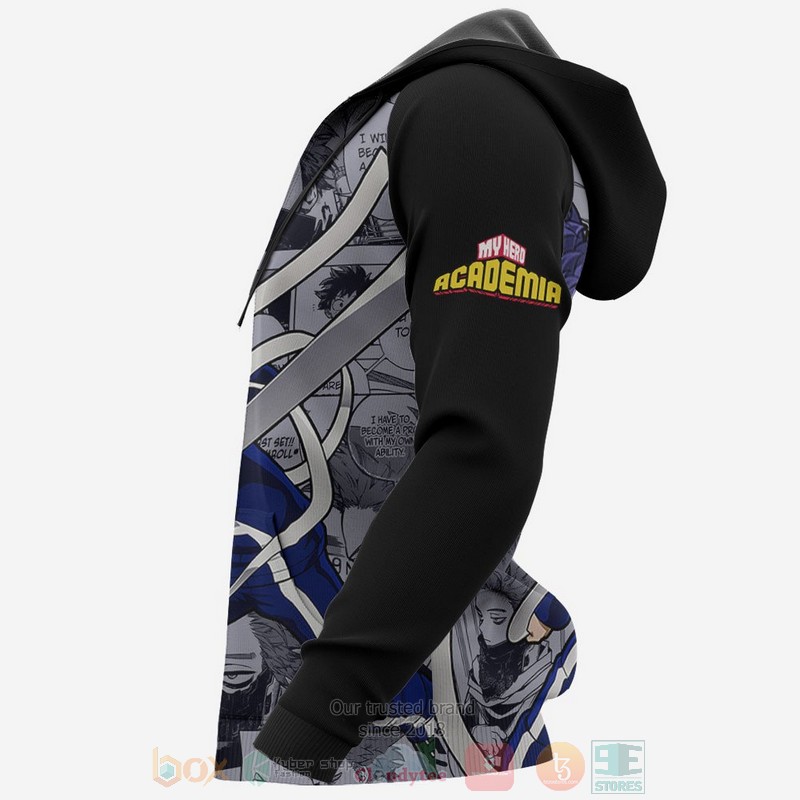 Hitoshi Shinsou Custom My Hero Academia Anime 3D Hoodie Hitoshi Shinsou Custom My Hero Academia Anime 3D Hoodie
