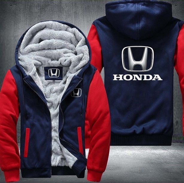 Honda Fleece Hoodie Jacket Honda Fleece Hoodie Jacket