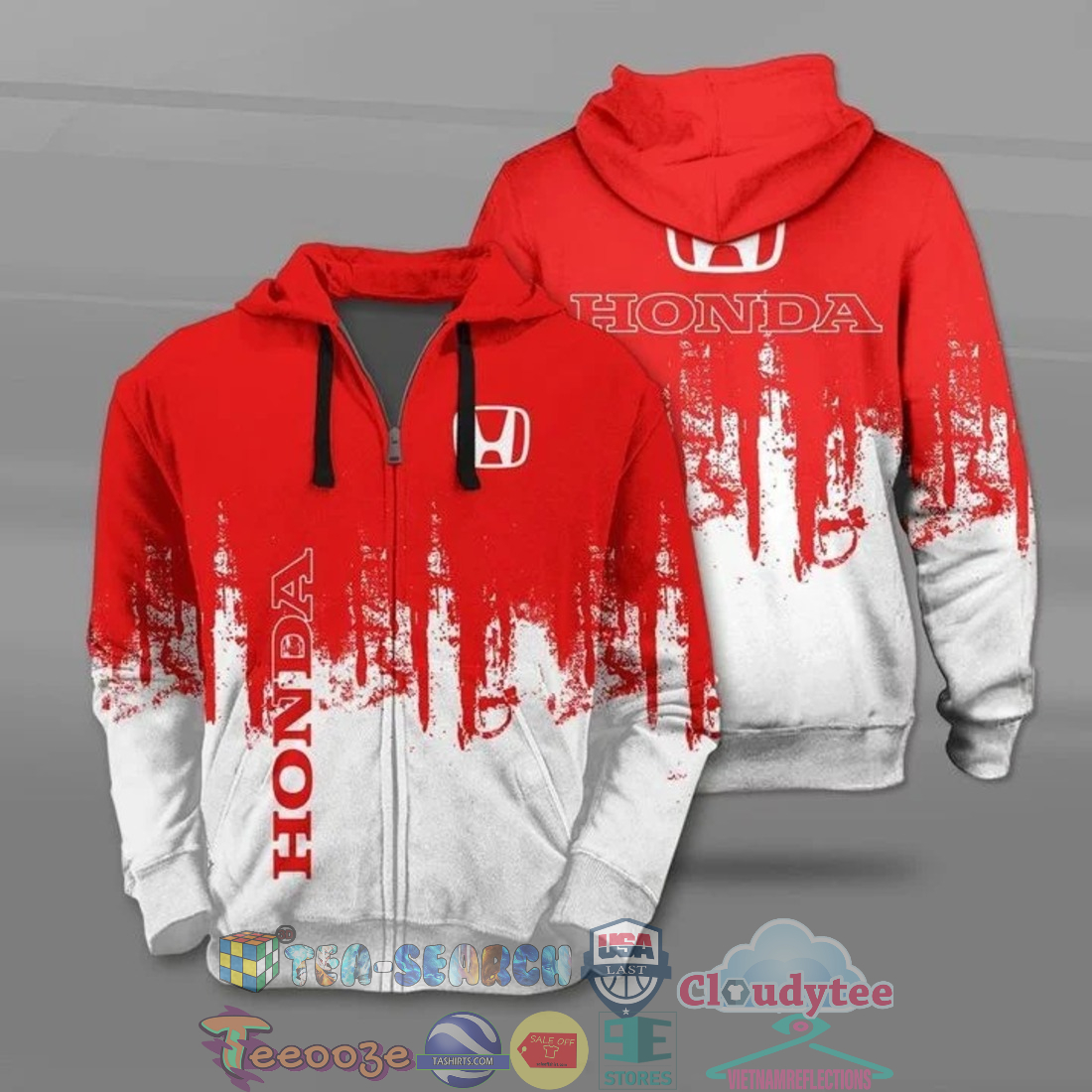 Honda Ver 2 All Over Printed T-Shirt Hoodie Honda Ver 2 All Over Printed T-Shirt Hoodie