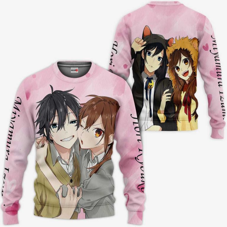 Horimiya-Hori-San-To-Miyamura-Kun-Anime-3D-Hoodie-Bomber-Jacket-2