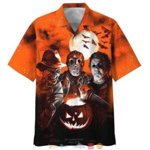 Horror Characters Halloween Night 3D Shirt