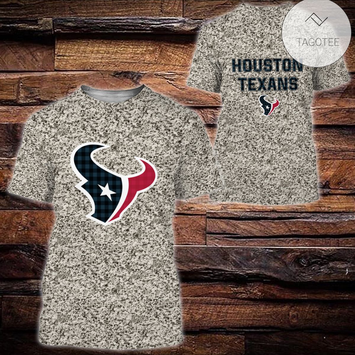 Houston Texans Plaid Flannel All Over Print Hoodie Houston Texans Plaid Flannel All Over Print Hoodie
