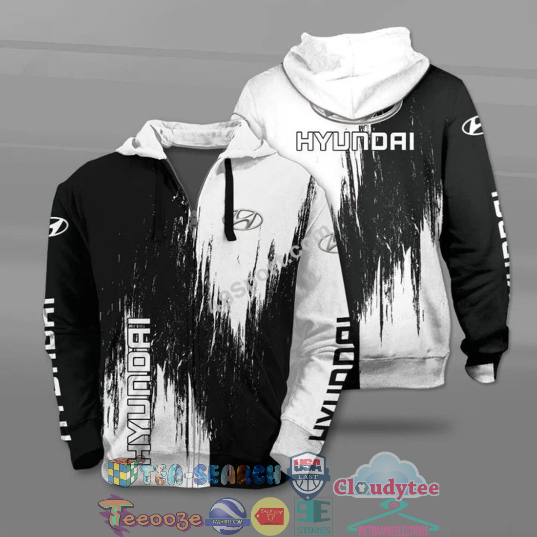 Hyundai All Over Printed T-Shirt Hoodie Hyundai All Over Printed T-Shirt Hoodie