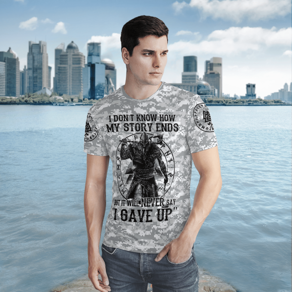 I Don’T Know How My Story Ends But It Will Never Say I Gave Up 3D Shirt I Don’T Know How My Story Ends But It Will Never Say I Gave Up 3D Shirt