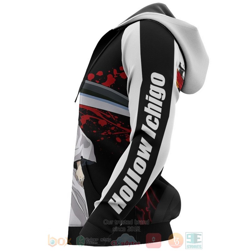Ichigo Hollow Bleach Anime 3D Hoodie Ichigo Hollow Bleach Anime 3D Hoodie
