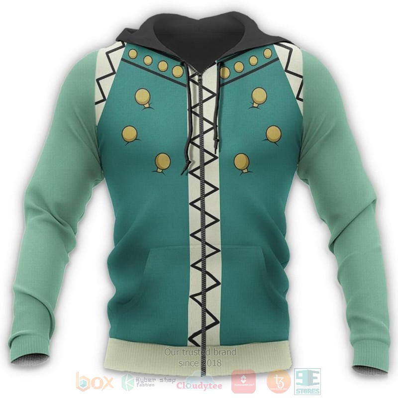 Illumi Zoldyck Costume Hunter X Hunter Anime 3D Hoodie Illumi Zoldyck Costume Hunter X Hunter Anime 3D Hoodie