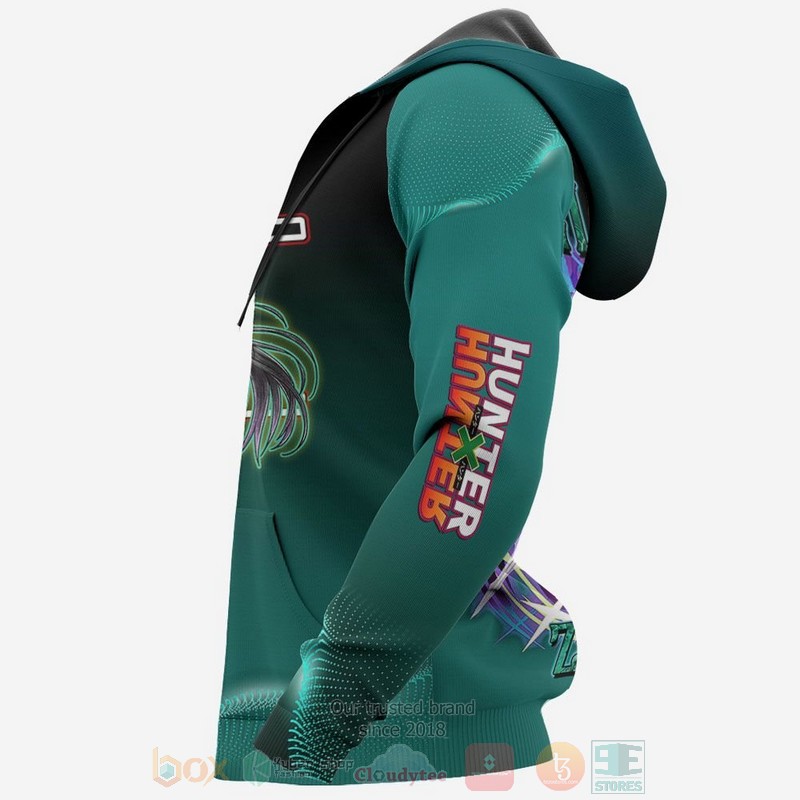 Illumi Zoldyck Custom Anime Hunter X Hunter 3D Hoodie Illumi Zoldyck Custom Anime Hunter X Hunter 3D Hoodie