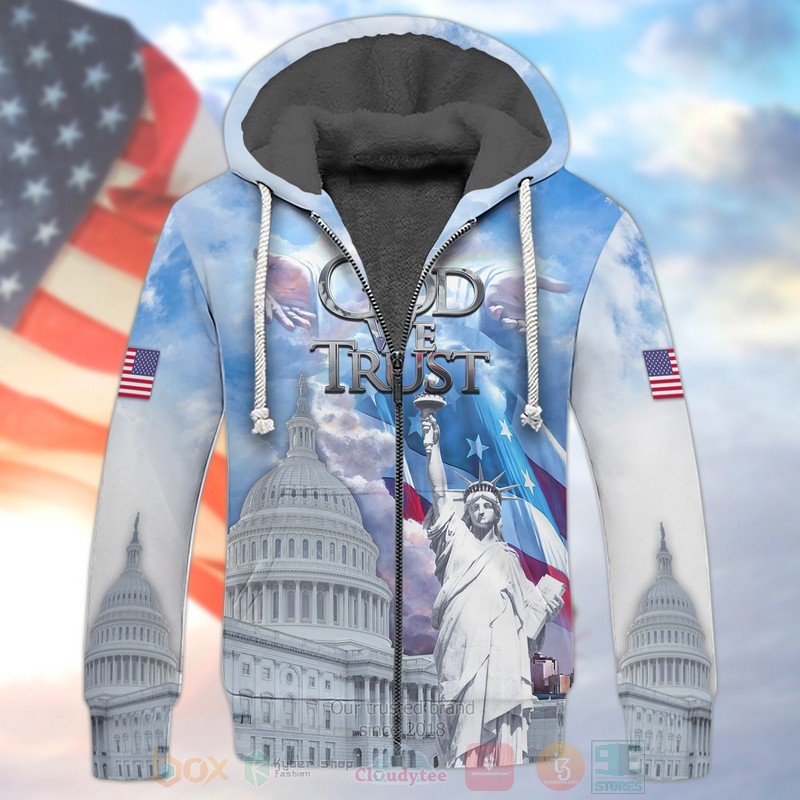 In God We Trust 3D Hoodie In God We Trust 3D Hoodie