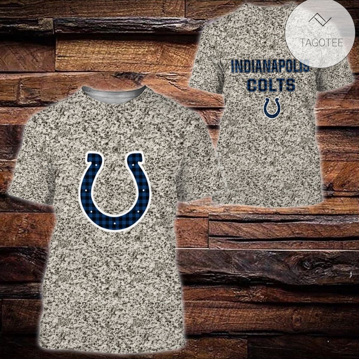 Indianapolis Colts Plaid Flannel All Over Print Hoodie Indianapolis Colts Plaid Flannel All Over Print Hoodie