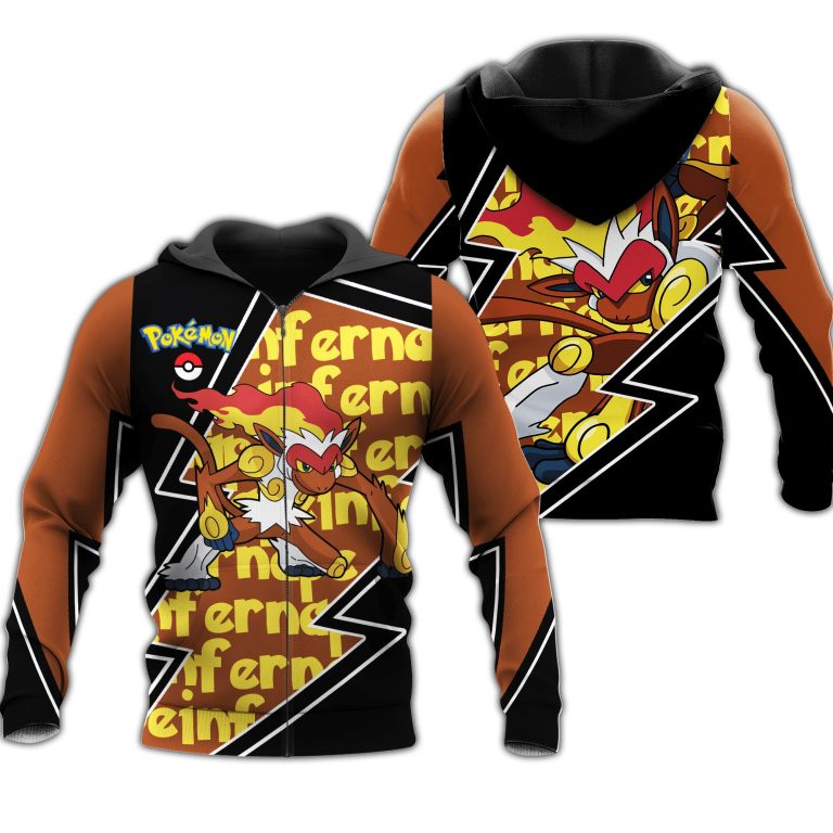 Infernape-Costume-Pokemon-3D-Zip-Hoodie-1