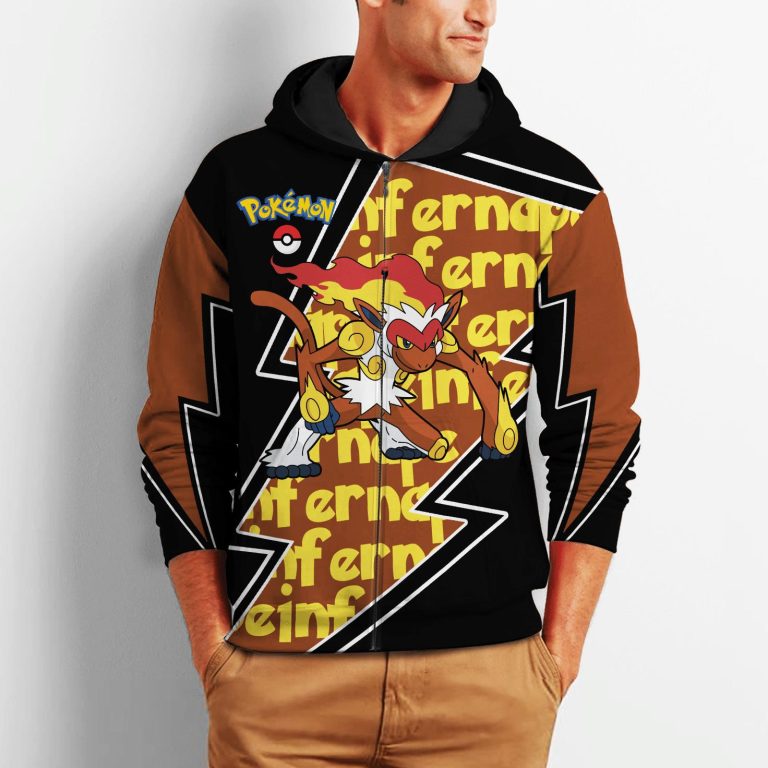 Infernape-Costume-Pokemon-3D-Zip-Hoodie-2