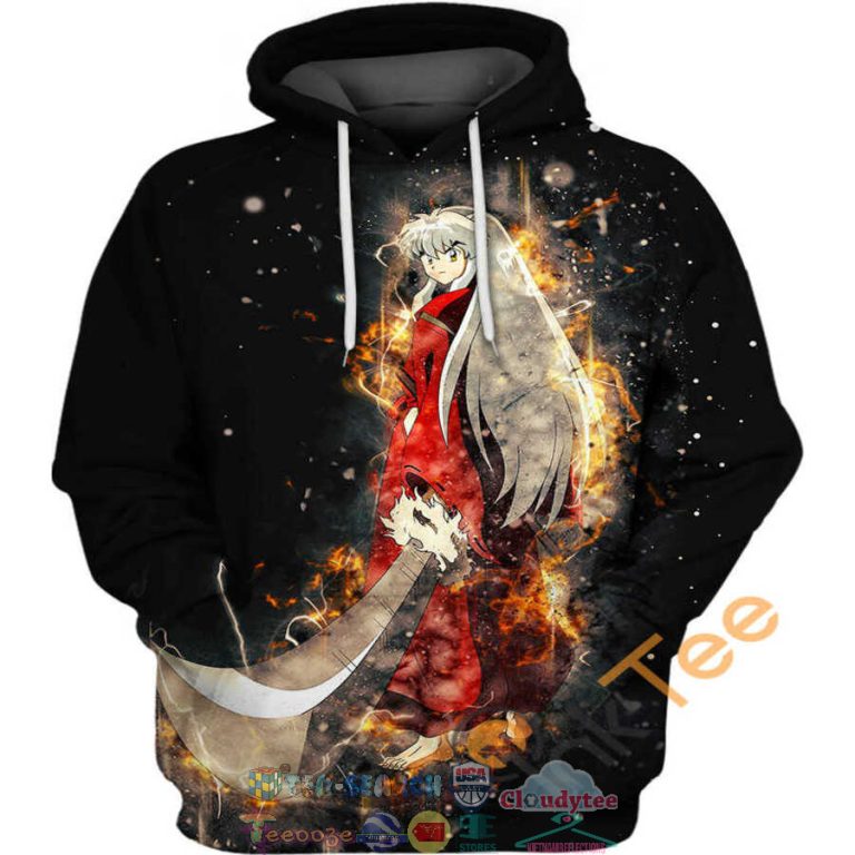 Inuyasha-Burning-Hoodie-3D-3