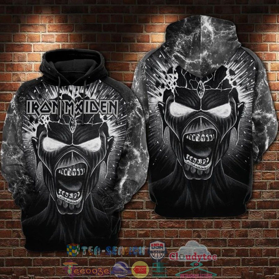 Iron Maiden Rock Band 3D Hoodie Iron Maiden Rock Band 3D Hoodie