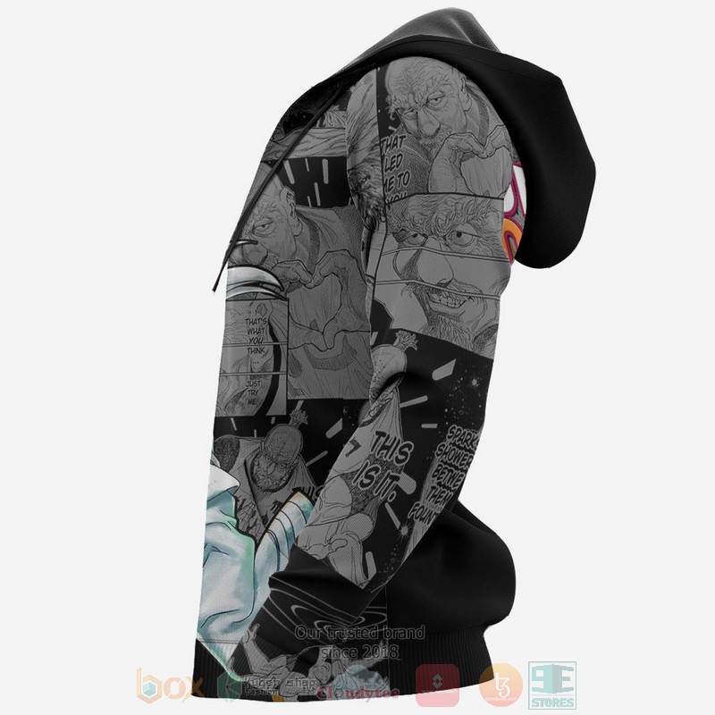 Isaac Netero Custom Hunter X Hunter Anime-Manga 3D Hoodie Isaac Netero Custom Hunter X Hunter Anime-Manga 3D Hoodie