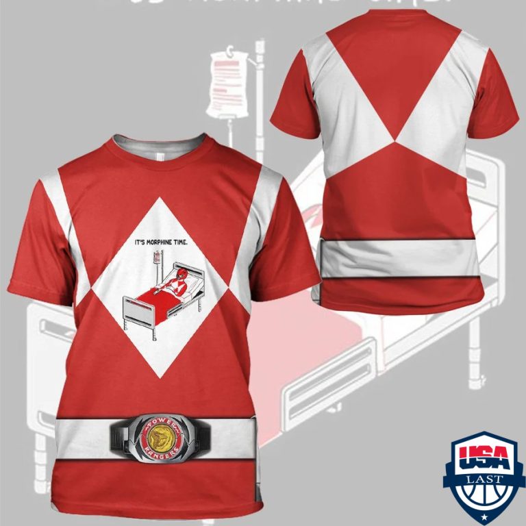 ItS-Morphine-Time-Red-Ranger-3D-Hoodie-Apparel-2