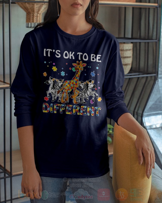 It’S Ok To Be Different Zebra Hoodie It’S Ok To Be Different Zebra Hoodie