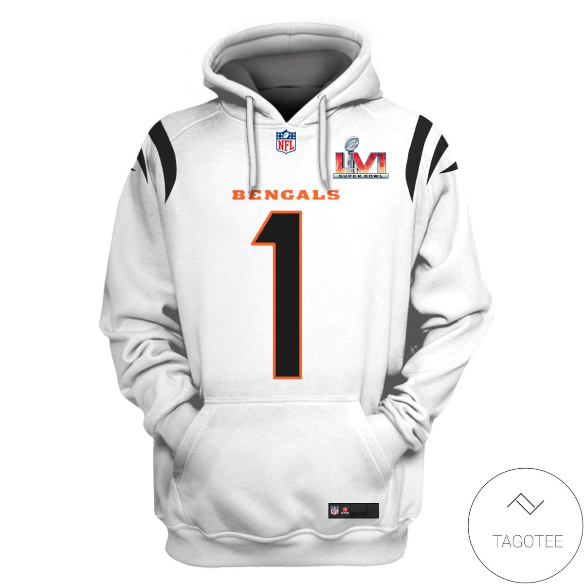 Ja’Marr Chase No 1 Cincinnati Bengals Hoodie Ja’Marr Chase No 1 Cincinnati Bengals Hoodie