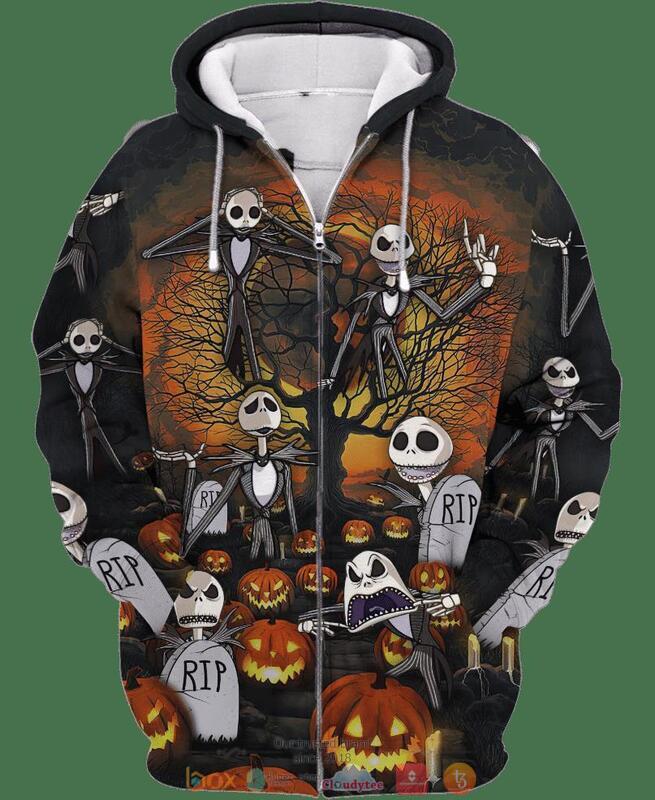 Jack-Skelington-Halloween-Rip-Pumpkin-3D-Shirt-Hoodie-2