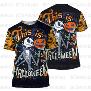 Jack Skellington The Nightmare Before Christmas This Is Halloween Personalized 3D Hoodie