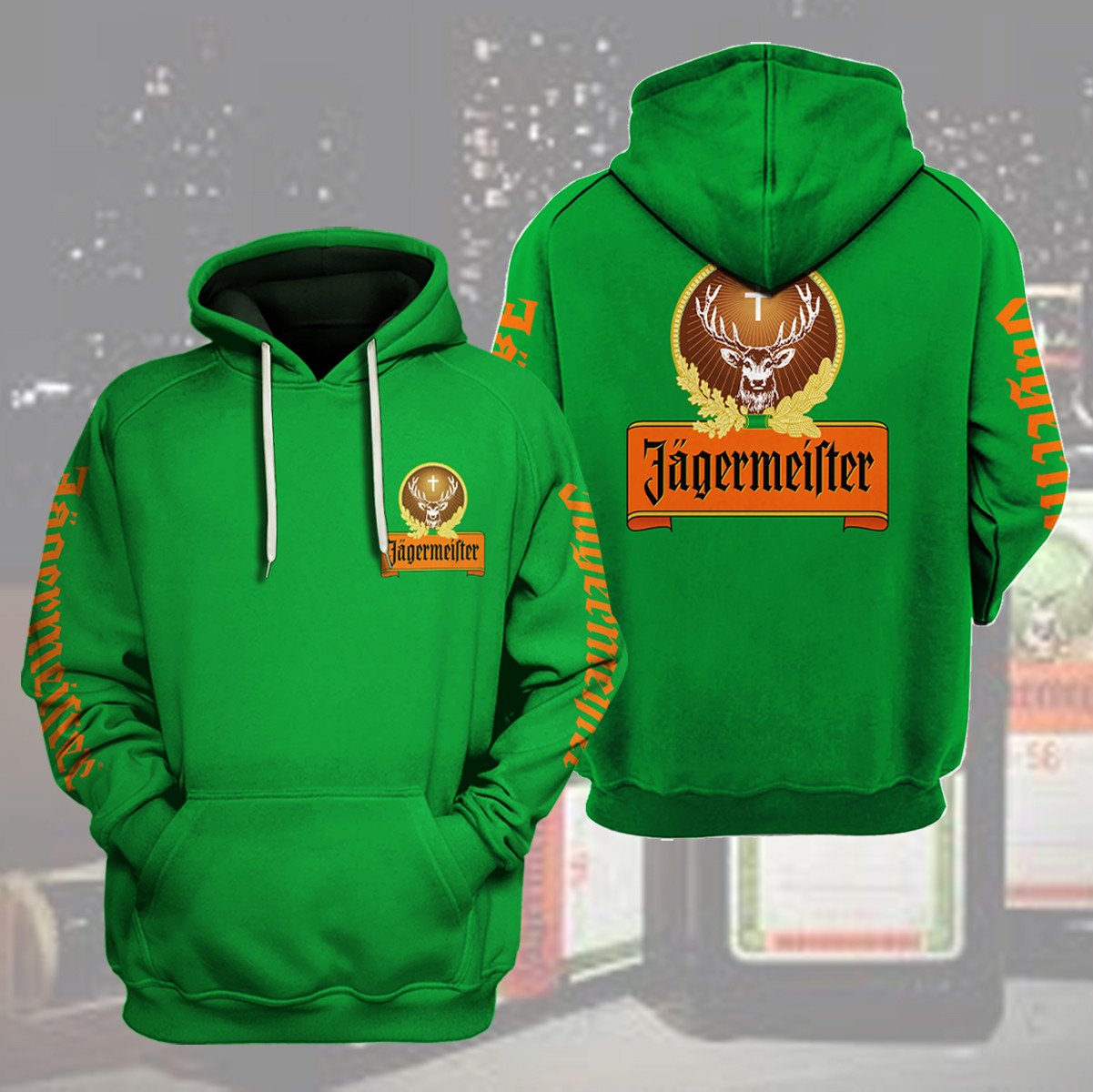 Jagermeister Green 3D Shirt Jagermeister Green 3D Shirt