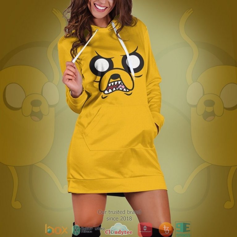 Jake-Adventure-Time-V1-Hoodie-Dress-2