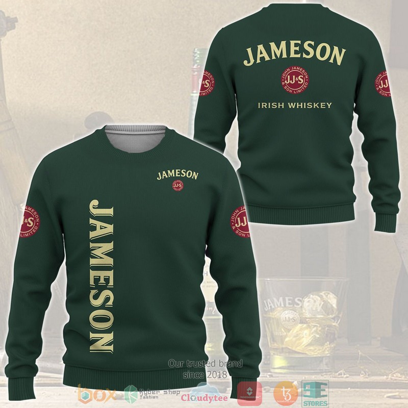 Jameson Irish Whiskey 3D Shirt Jameson Irish Whiskey 3D Shirt