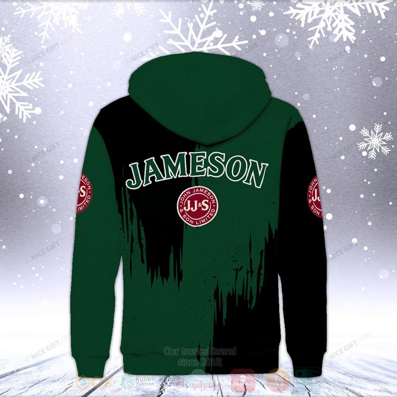 Jameson Irish Whiskey Fleece Zip Hoodie Jameson Irish Whiskey Fleece Zip Hoodie