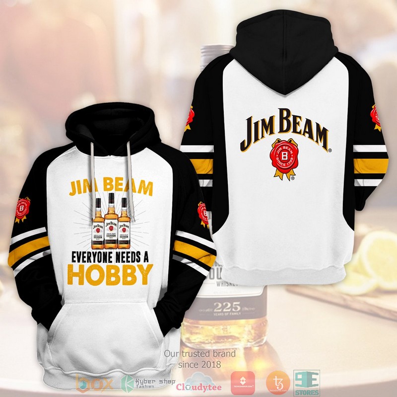 Jim Beam Everyone Needs A Hobby 3D Hoodie Jim Beam Everyone Needs A Hobby 3D Hoodie