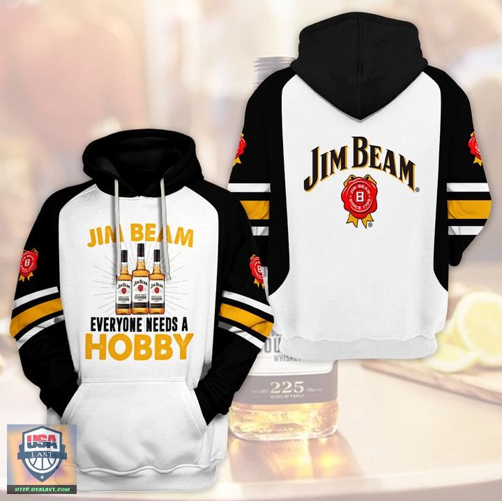 Jim Beam Everyone Needs A Hobby 3D Hoodie Jim Beam Everyone Needs A Hobby 3D Hoodie