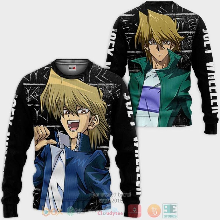Joey-Wheeler-Yugioh-Anime-3D-Hoodie-Bomber-Jacket-2