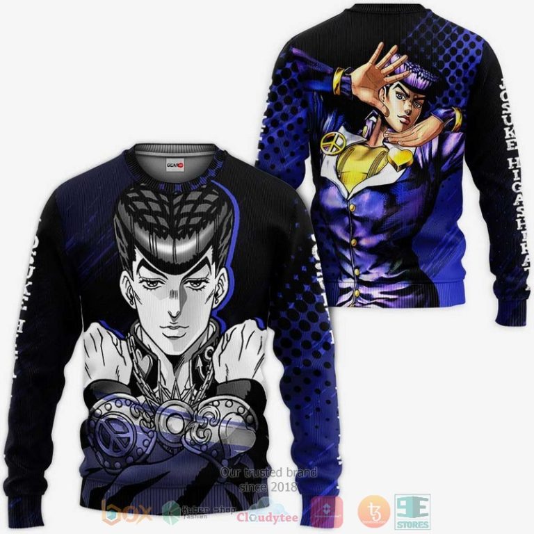 Josuke-Higashikata-Jojo-Adventures-Anime-3D-Hoodie-Bomber-Jacket-2