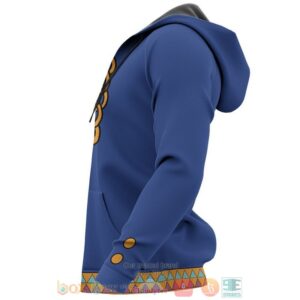 Jotaro Kujo Costume Jojo Adventure Anime 3D Hoodie