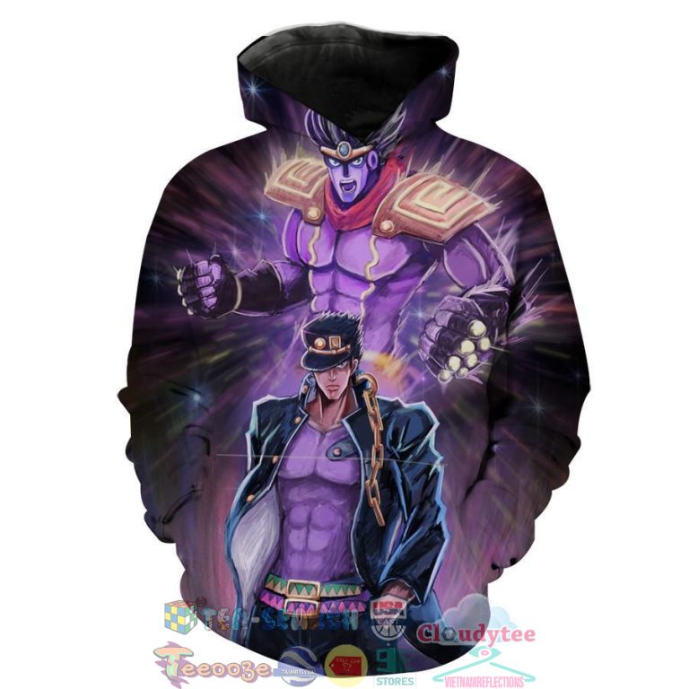 Jotaro-Kujo-Star-Platinum-JojoS-Bizarre-Adventure-Hoodie-3D-2