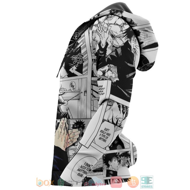 Jujutsu Kaisen Fushiguro Megumi Anime Mix Manga 3D Hoodie Jujutsu Kaisen Fushiguro Megumi Anime Mix Manga 3D Hoodie