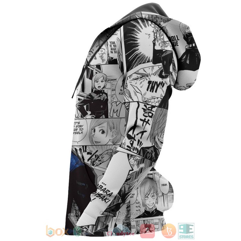 Jujutsu Kaisen Kugisaki Nobara Anime Mix Manga 3D Hoodie Jujutsu Kaisen Kugisaki Nobara Anime Mix Manga 3D Hoodie