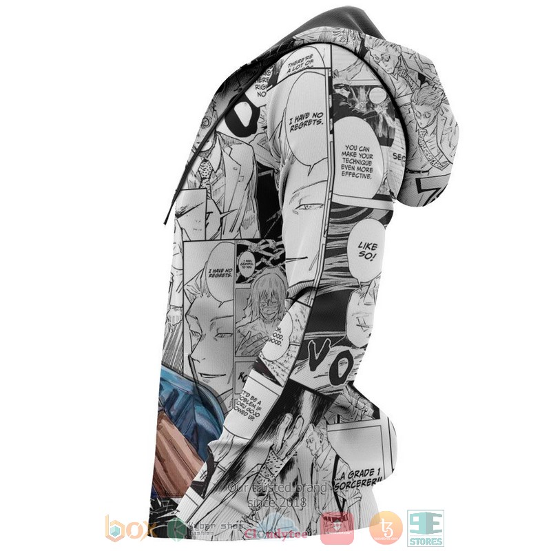 Jujutsu Kaisen Nanami Kento Anime Mix Manga 3D Hoodie Jujutsu Kaisen Nanami Kento Anime Mix Manga 3D Hoodie
