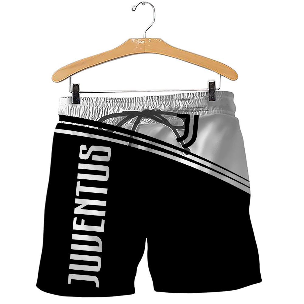 Juventus Black White 3D Shirt Juventus Black White 3D Shirt