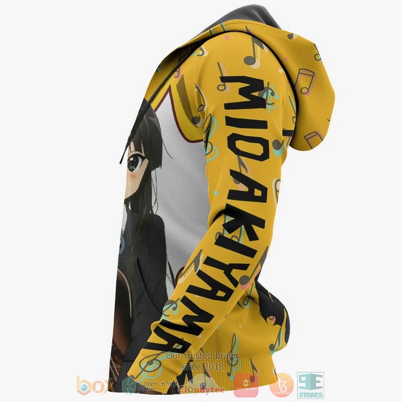K-On Mio Akiyama Anime 3D Hoodie K-On Mio Akiyama Anime 3D Hoodie