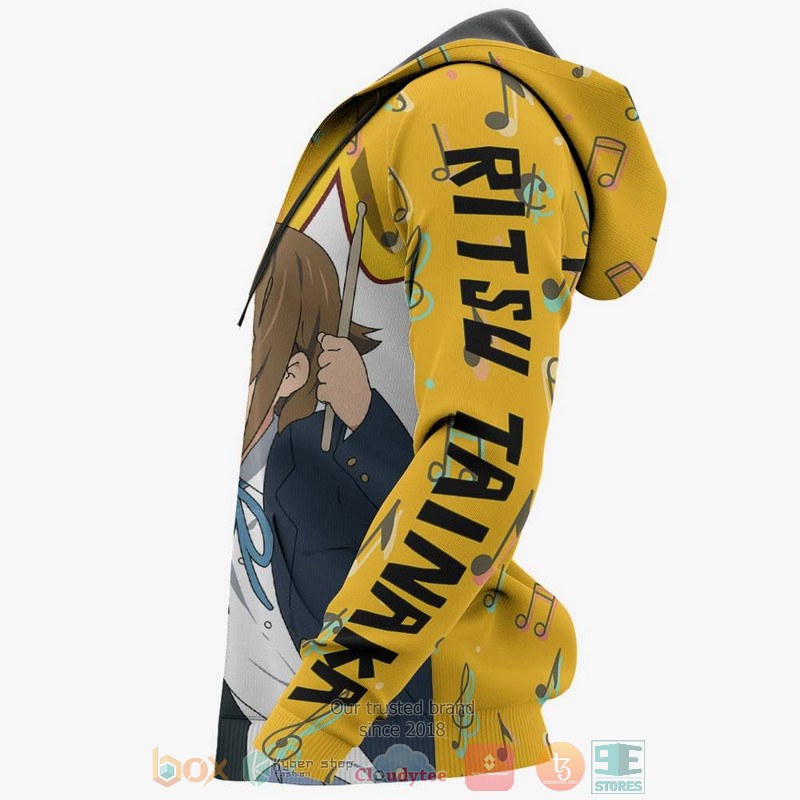 K-On Ritsu Tainaka Anime 3D Hoodie K-On Ritsu Tainaka Anime 3D Hoodie