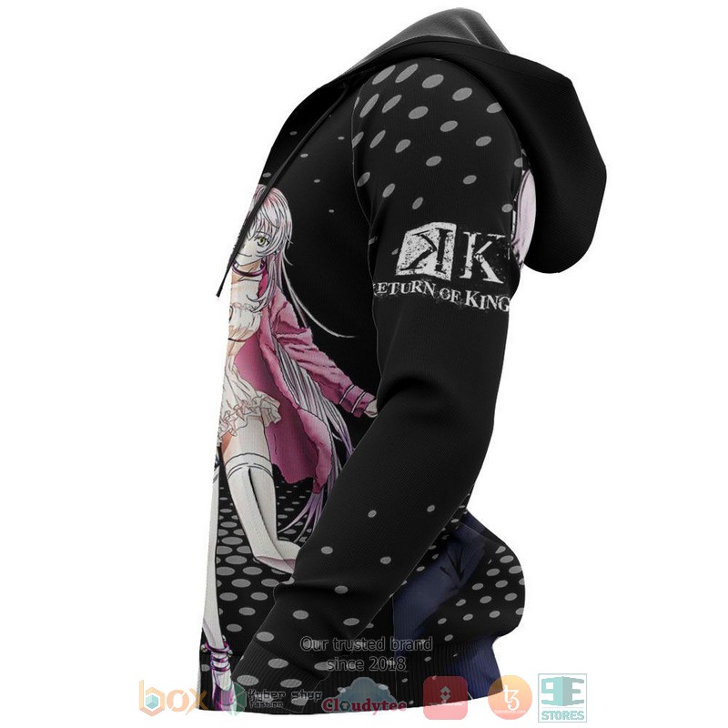 K-Project Return Of Kings Anime 3D Hoodie K-Project Return Of Kings Anime 3D Hoodie