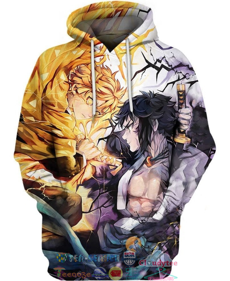 Kaigaku-X-Zenitsu-Demon-Slayer-3D-Hoodie-1